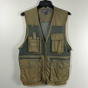 Deeper Club Utility Mesh Vest (Olive color) - size M (see size in desc)